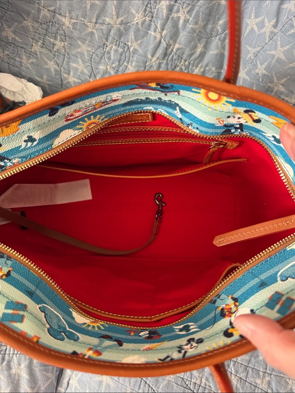 NWT Disney Cruise Dooney & Bourke large tote